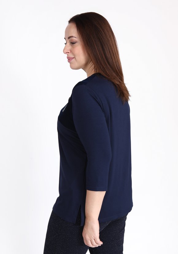 Блуза Праздничное вдохновение шир.  580, рис. 2