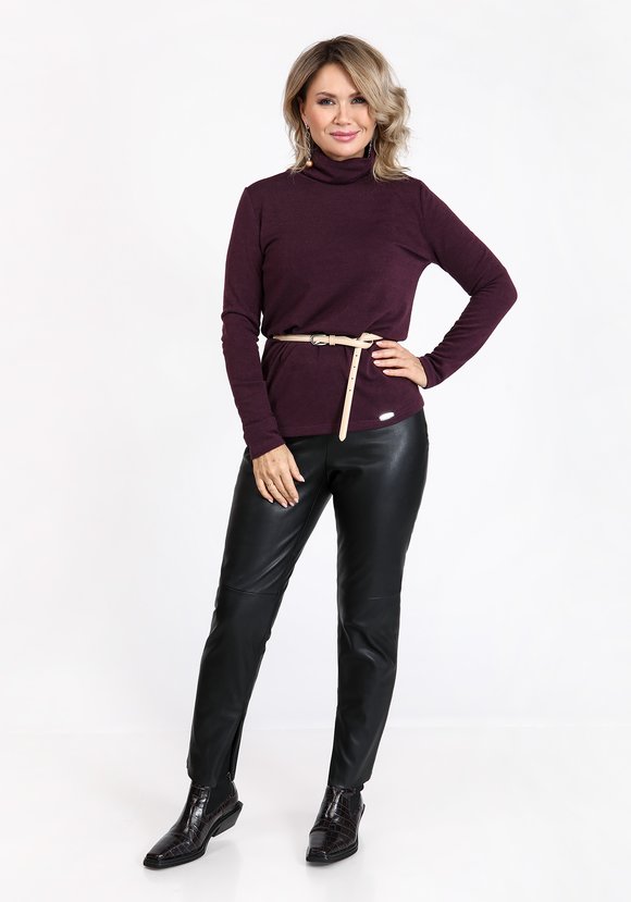 Водолазка классическая с высоким воротом шир.  580, рис. 11