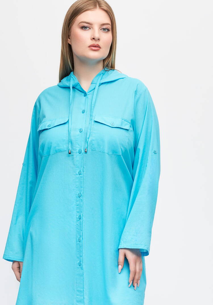 Удлиненная рубашка Калифорния шир.  750, рис. 7