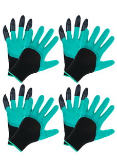 Перчатки садовые Землеройка, 4 пары