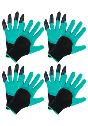 Перчатки садовые Землеройка, 4 пары