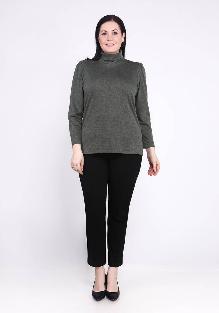 Водолазка базовая прямого кроя шир.  750, рис. 15