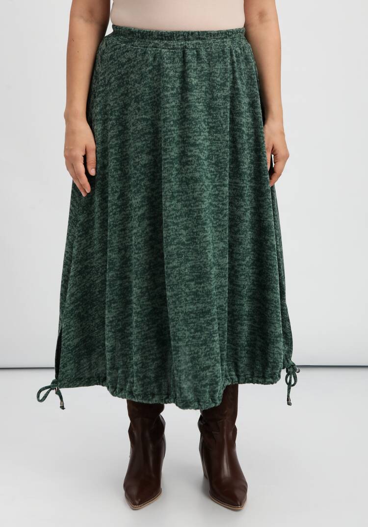 Юбка А-силуэта с кулиской по низу шир.  750, рис. 4