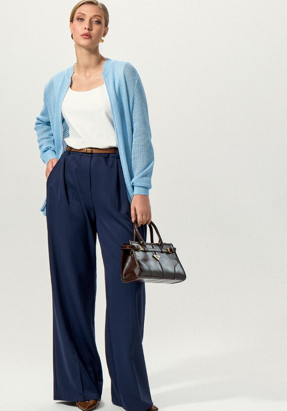 Бомбер ажурный на свободу движения шир.  580, рис. 14