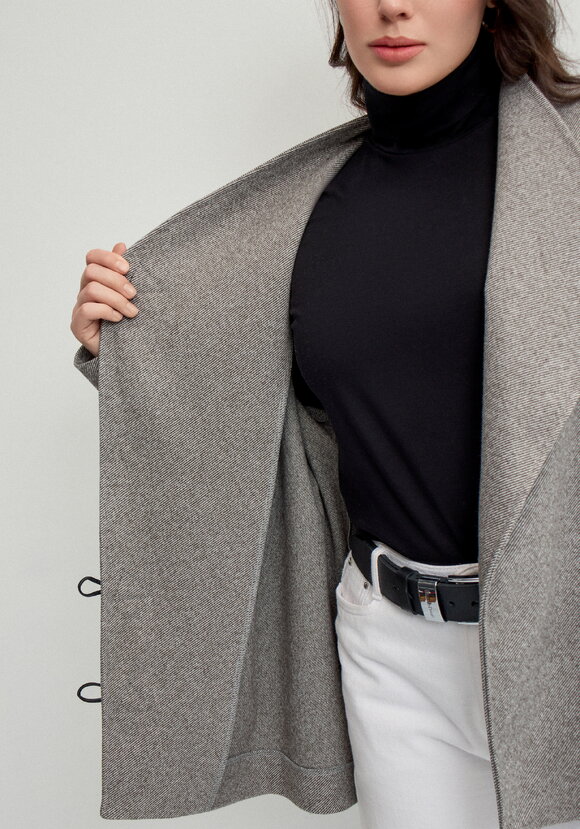 Пиджак с асимметричной застёжкой шир.  580, рис. 6