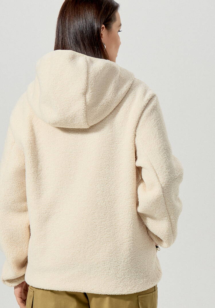 Куртка в стиле тедди с капюшоном шир.  750, рис. 26