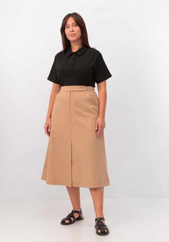 Юбка А-силуэта с карманами шир.  580, рис. 2