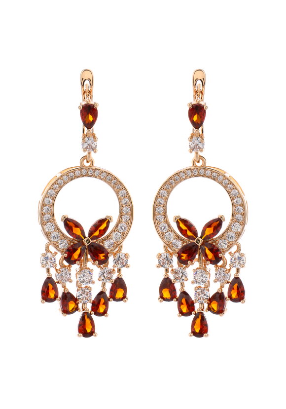 Серьги Принцесса Монако шир.  580, рис. 4
