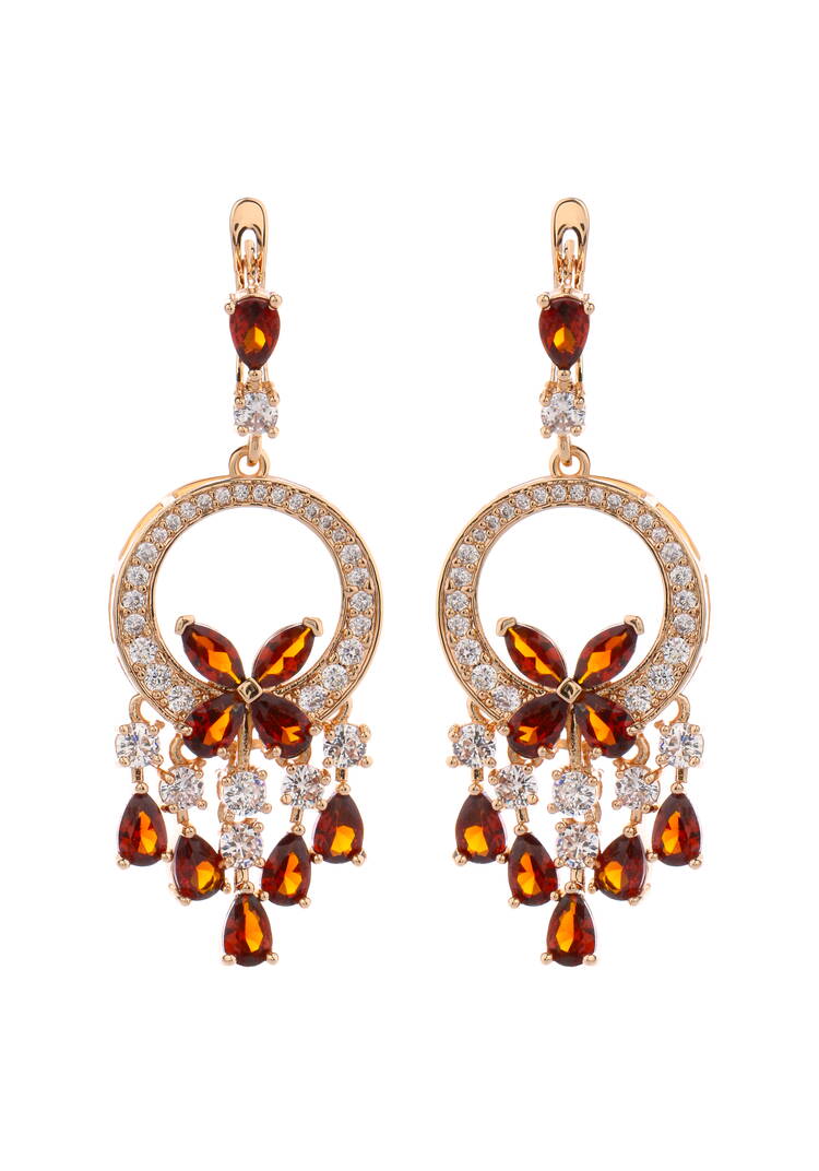 Серьги Принцесса Монако шир.  750, рис. 4