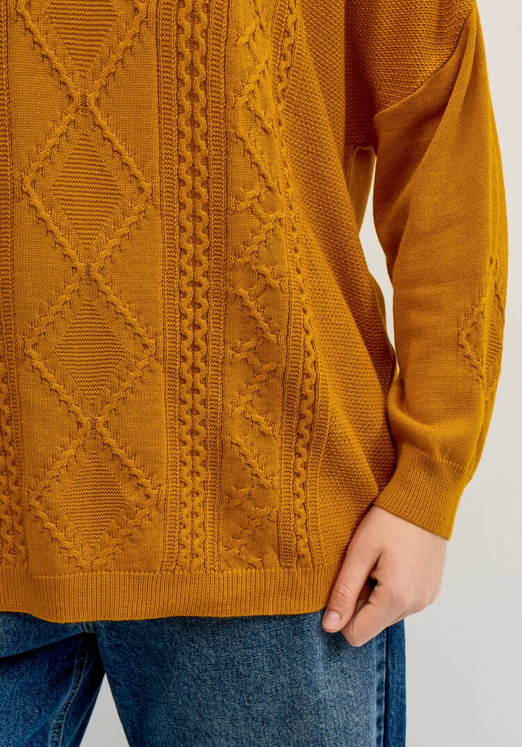 Джемпер женский свободного облегания шир.  750, рис. 12