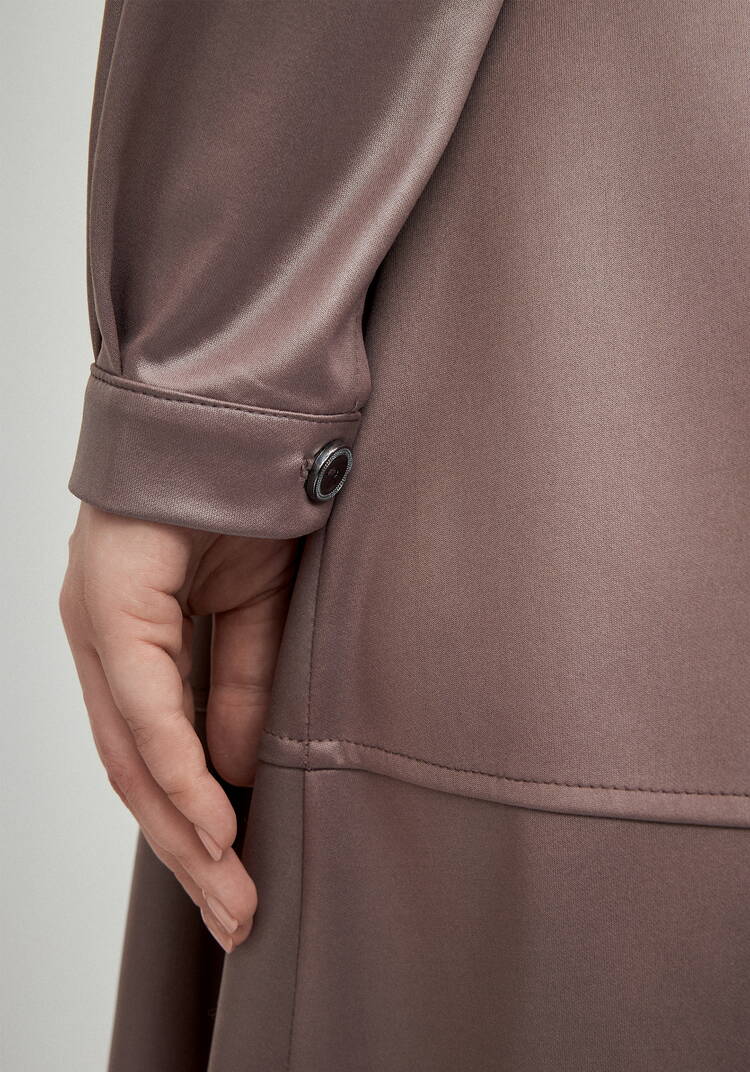 Платье-рубашка трикотажное под кожу шир.  750, рис. 15