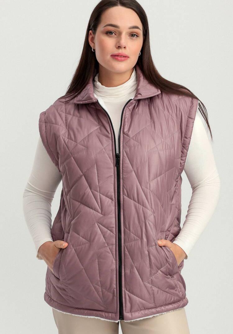 Жилет двусторонний стеганый шир.  750, рис. 33