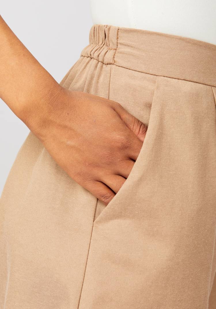 Шорты бермуды с карманами Анастасия шир.  750, рис. 5