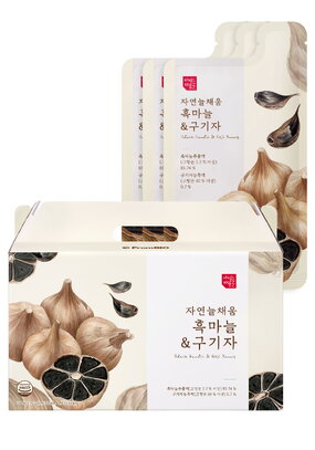 Сироп черного чеснока с ягодами годжи