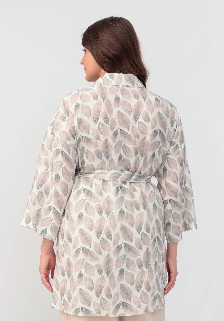 Рубашка удлиненная на поясе шир.  750, рис. 3