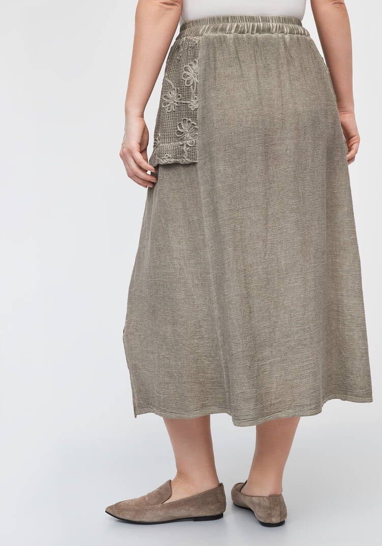 Юбка с фактурными карманами шир.  750, рис. 9