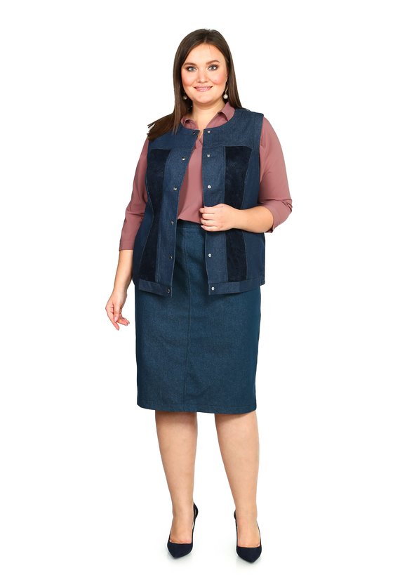 Жилет Изящная Дама шир.  580, рис. 4