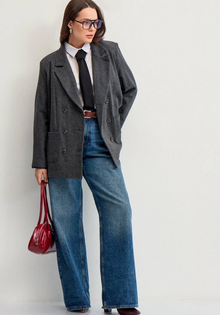 Жакет Строгий комфорт шир.  750, рис. 9