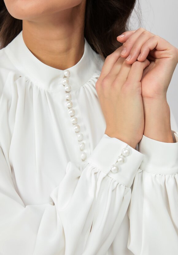 Блуза прямого силуэта с рукавом реглан шир.  580, рис. 16