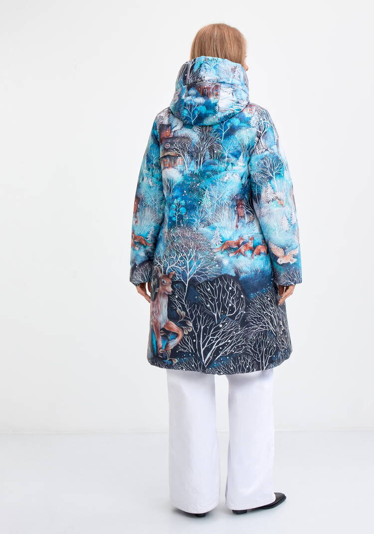 Куртка зимняя Волшебный сон шир.  750, рис. 3