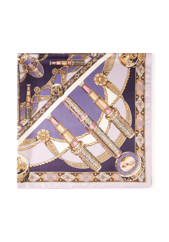 Платок шелковый Клео шир.  580, рис. 21