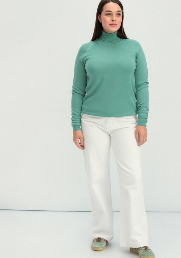 Джемпер прямого силуэта с высоким воротом шир.  580, рис. 18