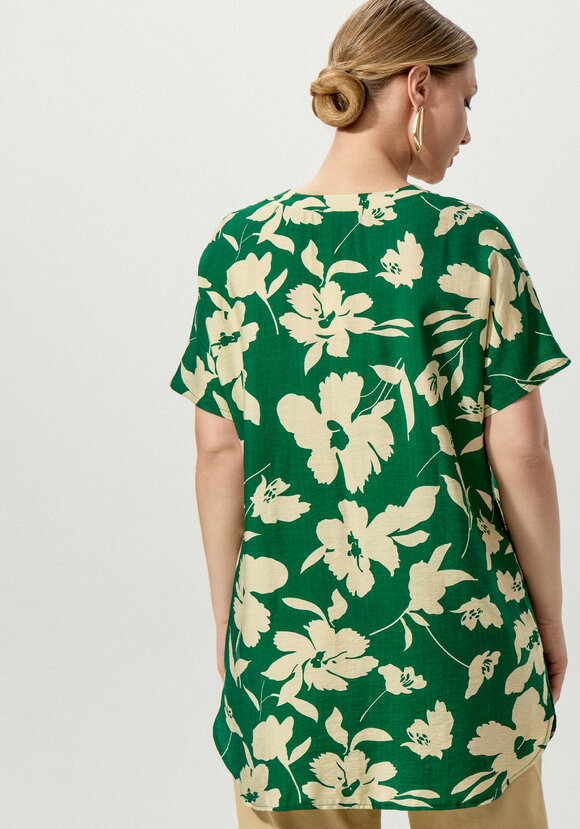 Туника на пуговицах с принтом шир.  580, рис. 3