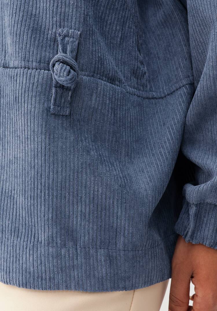 Ветровка из вельвета с капюшоном шир.  750, рис. 19