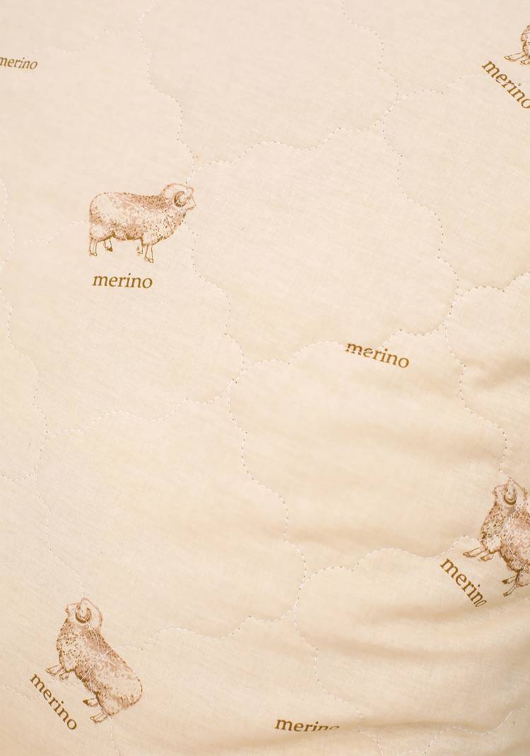 Подушка с овечьей шерстью Золотое руно шир.  750, рис. 3