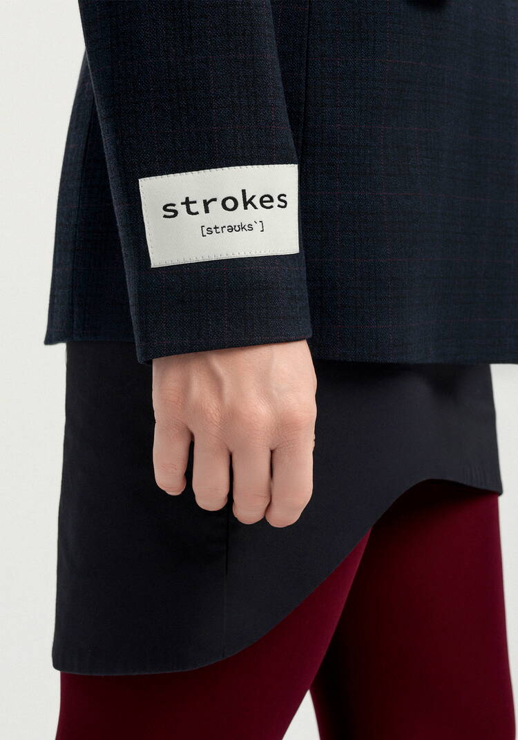 Пиджак с нашивкой на рукаве шир.  750, рис. 15