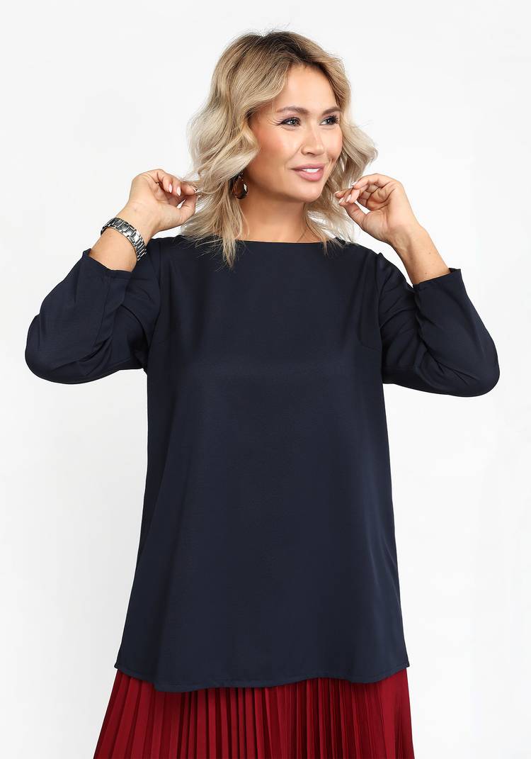 Туника Спокойный силуэт шир.  750, рис. 13