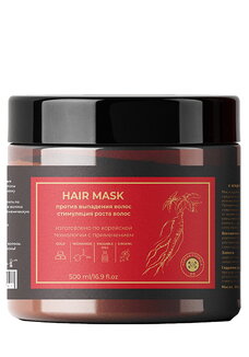Маска для волос с женьшенем и золотом