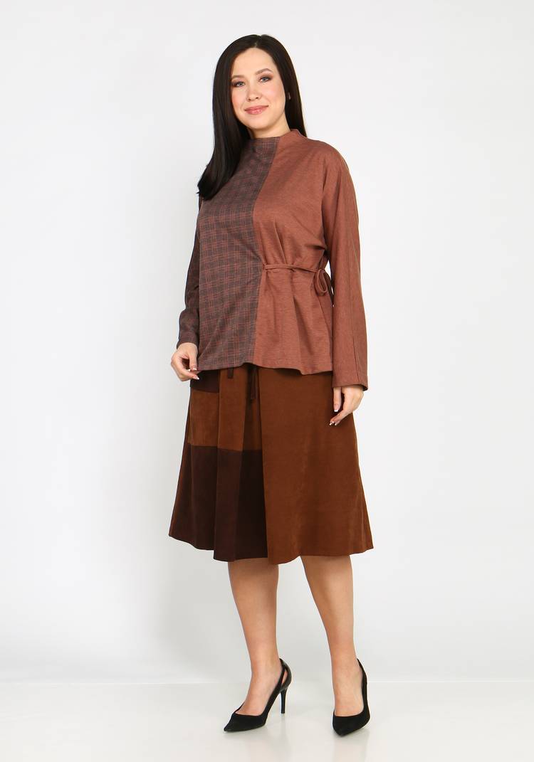 Джемпер комбинированный шир.  750, рис. 7