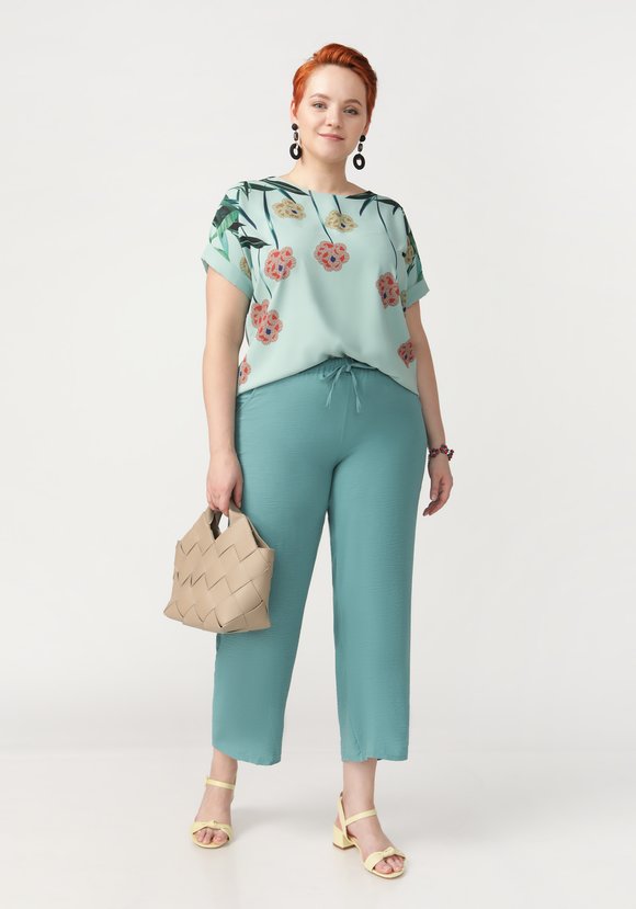 Блуза Небывалая красота шир.  580, рис. 12