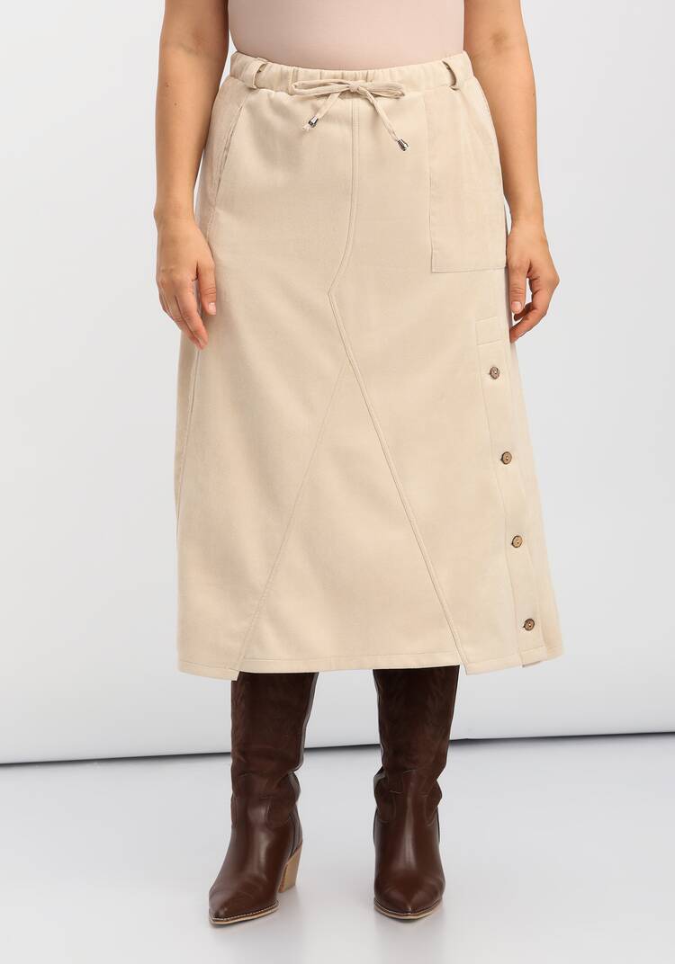 Юбка комбинированная на эластичной ленте шир.  750, рис. 4