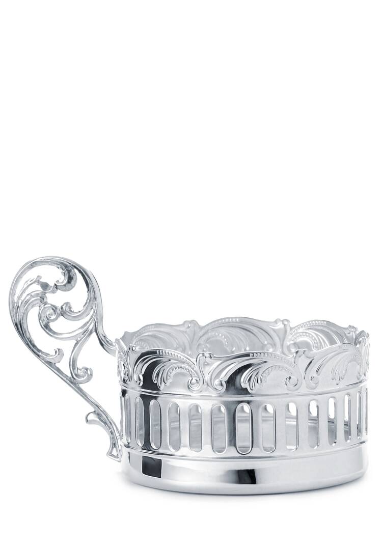 Кофейная чашка Богема фарфор, серебро шир.  750, рис. 6