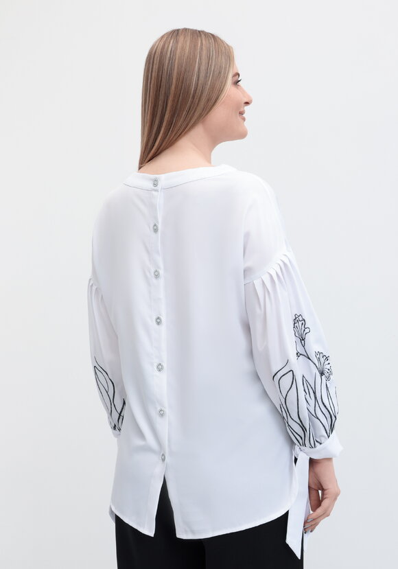 Блуза Самира шир.  580, рис. 8