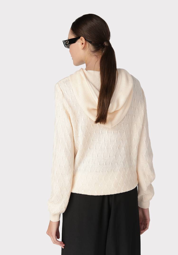 Джемпер женский с капюшоном шир.  750, рис. 18