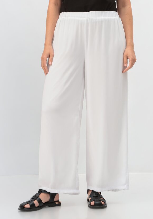 Брюки с резинкой на талии прямые шир.  580, рис. 1