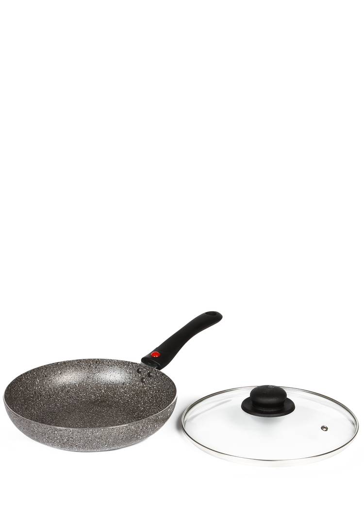 Набор сковород со съемной ручкой Сила камня (24 см+26 см), черный шир.  750, рис. 2