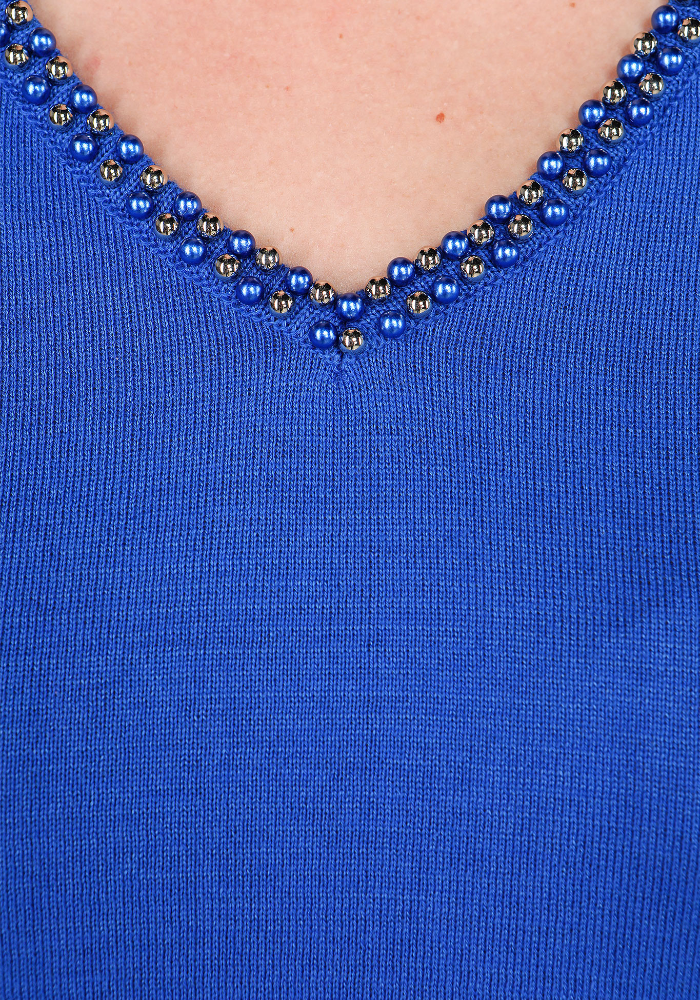 Платье "Яркий момент" Vivawool, цвет синий, размер 54 - фото 4