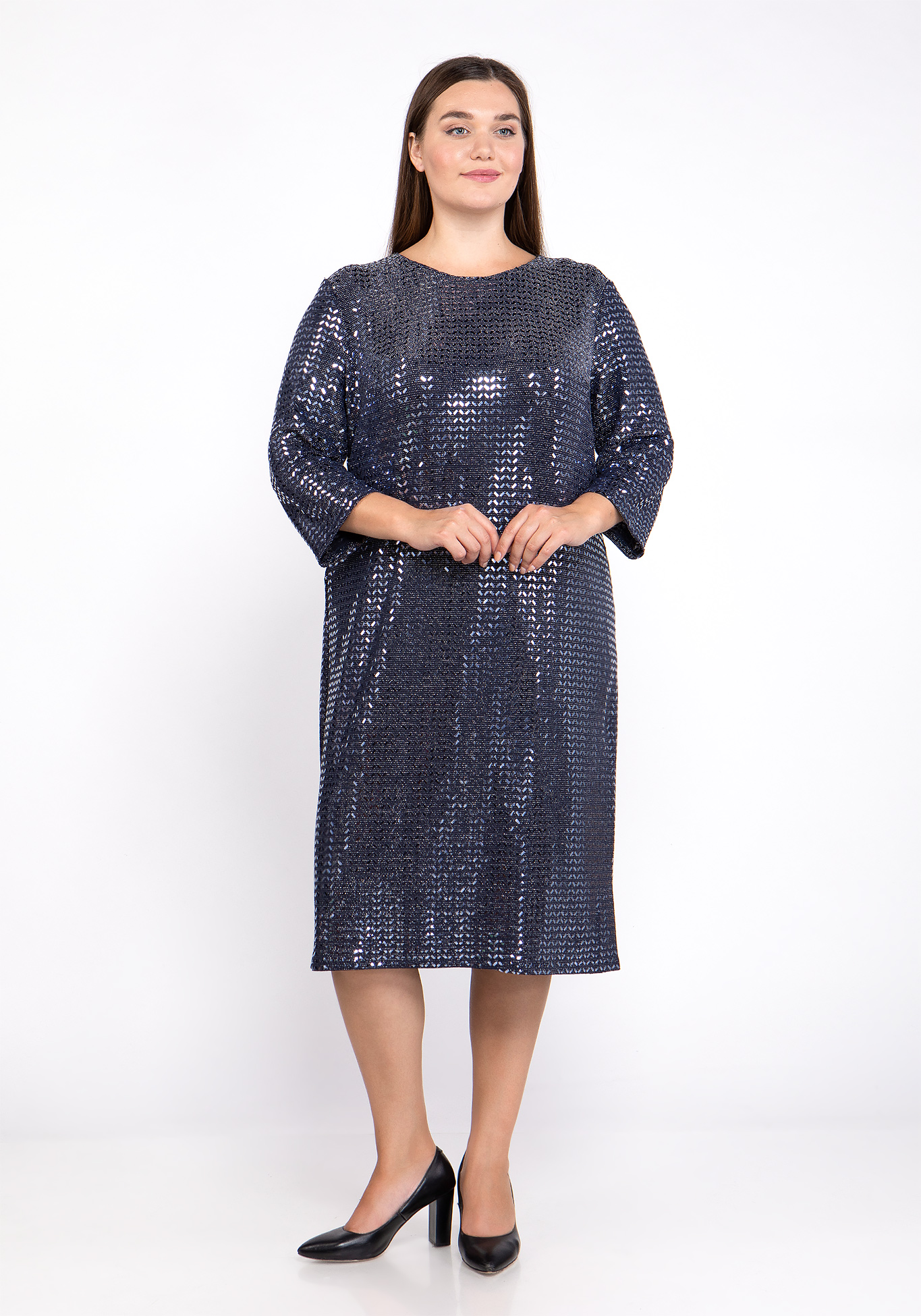 

Платье "Сверкающая леди", Синий