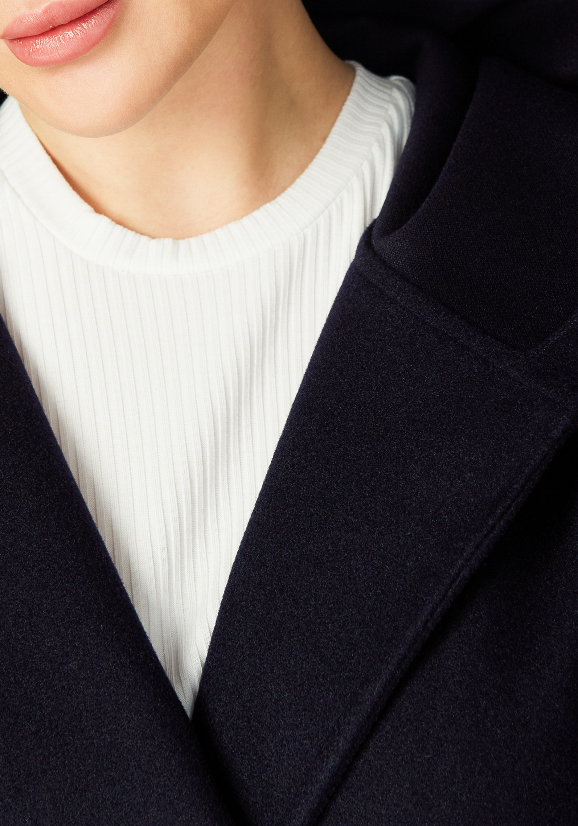 Пальто удлиненное с поясом и капюшоном Mio Imperatrice, размер 56, цвет синий - фото 10