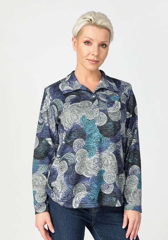 Блуза Первое впечатление шир.  580, рис. 6