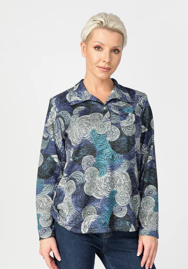 Блуза Первое впечатление шир.  750, рис. 6