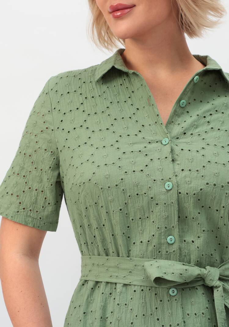 Платье из хлопка с поясом шир.  750, рис. 14