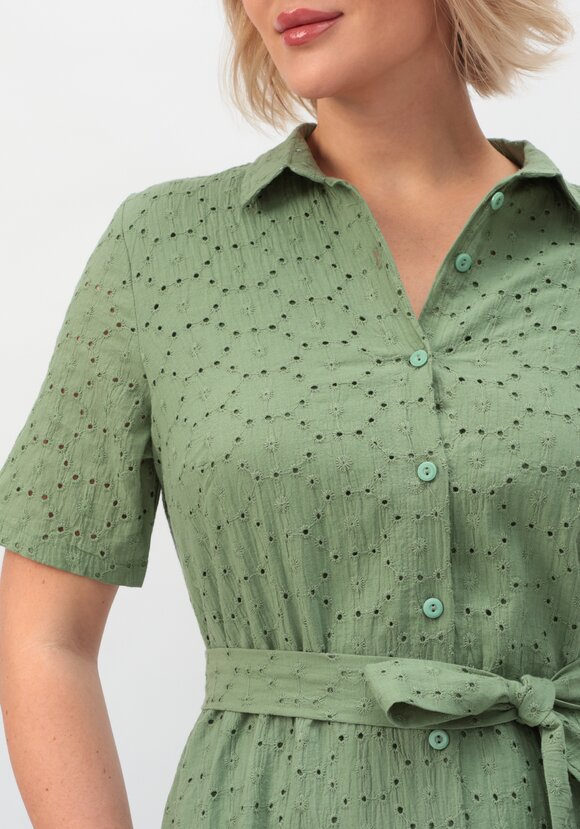 Платье из хлопка с поясом шир.  580, рис. 14