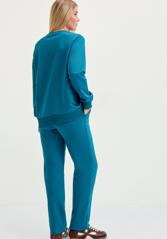 Костюм свитшот с принтом и брюки шир.  580, рис. 41