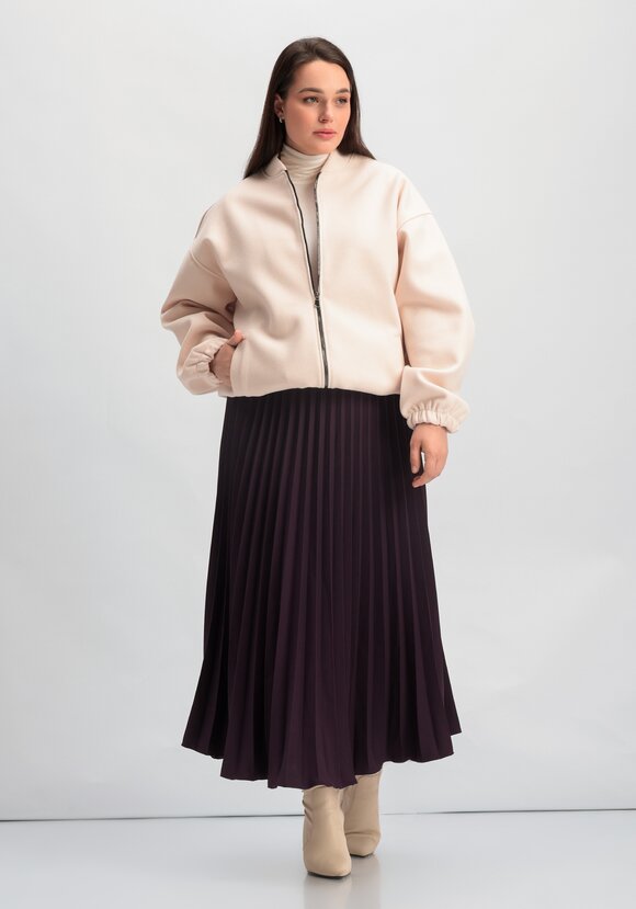 Юбка-миди гофре шир.  580, рис. 26