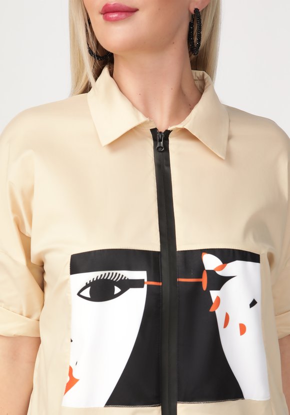 Блуза Современный взгляд шир.  580, рис. 7